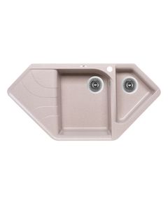 Кухонная мойка Lidz 1000x500/225 с дополнительной чашей COL-06, фото  | SNABZHENIE.com.ua