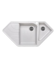 Кухонна мийка Lidz 1000x500/225 з додатковою чашею GRA-09, фото  | SNABZHENIE.com.ua