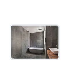 Зеркало Qtap Tern 600x800 с LED-подсветкой, модель Reverse QT1778, фото  | SNABZHENIE.com.ua