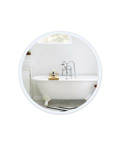 Зеркало Qtap Virgo R800 з LED-підсвіткою, фото  | SNABZHENIE.com.ua