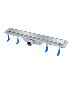Трап Qtap Dry Tile 304-600 с сухим затвором под плитку 600 мм, фото  | SNABZHENIE.com.ua