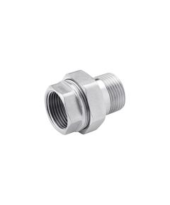 Сгон-американка пряма Karro 1 1/4 ВН нікельований KR-3102, фото  | SNABZHENIE.com.ua