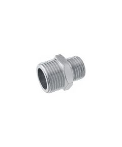 Ниппель переходной Karro 3/4х1/2 НН никелированный KR-3114, фото  | SNABZHENIE.com.ua