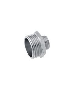 Перехідний ніпель Karro 1х1/2 НН, нікельований, модель KR-3114, фото  | SNABZHENIE.com.ua