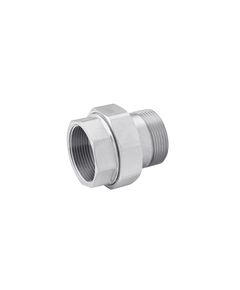 Сгон-американка прямая Karro 2 ВН никелированная KR-3102 1/2, фото  | SNABZHENIE.com.ua