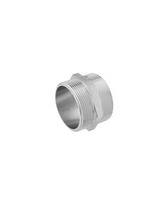 Ніпель Karro 2 НН, нікельований, модель KR-3113 - для з'єднання труб, фото  | SNABZHENIE.com.ua