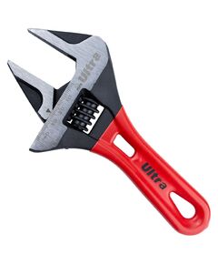 Ключ розвідний укорочений 190мм, 0-46мм з тонкими губками CrV ULTRA, фото  | SNABZHENIE.com.ua