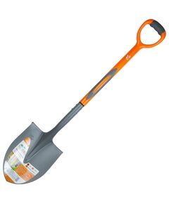Штыковая лопата с пластиковой ручкой 295*220*1050мм FLORA 1.9кг, фото  | SNABZHENIE.com.ua