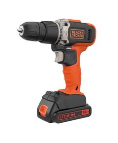 Дрель-шуруповерт ударная АКБ BLACK+DECKER BCD003C1, 18 В, фото  | SNABZHENIE.com.ua