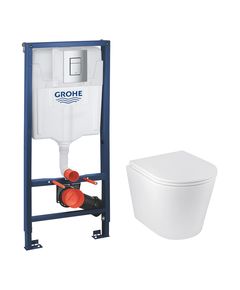 Комплект 4 в 1: Инсталяция Grohe Rapid SL + Унитаз Kroner Armada RIMLESS, фото  | SNABZHENIE.com.ua