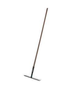 Садові граблі Gardena NatureLine 36 см з ручкою, фото  | SNABZHENIE.com.ua