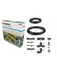 Комплект для поливу Gardena Micro-Drip для високих грядок на 35 рослин, фото  | SNABZHENIE.com.ua