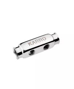 Коллектор Karro 1 "х1/2" на 2 выхода KR-1003 нержавеющая сталь, фото  | SNABZHENIE.com.ua