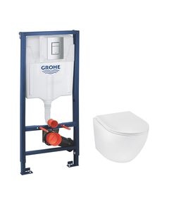 Комплект 4 в 1: Инсталляция Grohe Rapid SL + Унитаз Kroner без обода, фото  | SNABZHENIE.com.ua