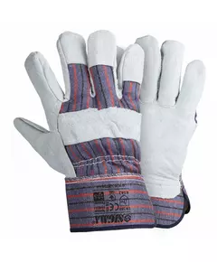 Перчатки комбинированные замшевые (цельная ладонь) SIGMA (9448361), фото  | SNABZHENIE.com.ua