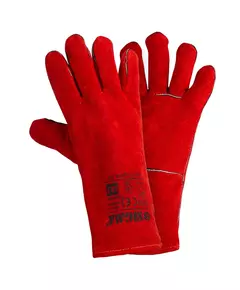 Перчатки краги сварщика р10.5, класс ВС, длина 35см (красные) SIGMA (9449361), фото  | SNABZHENIE.com.ua