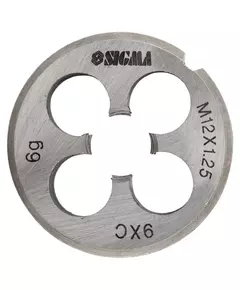 Плашка М12×1.25мм SIGMA (1604331), фото  | SNABZHENIE.com.ua