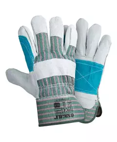 Перчатки комбинированные замшевые р10.5, класс ВС (усиленная ладонь) SIGMA (9448401), фото  | SNABZHENIE.com.ua