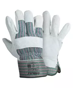 Перчатки комбинированные замшевые р10.5, класс АВ (цельная ладонь) SIGMA (9448341), фото  | SNABZHENIE.com.ua