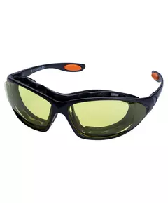 Набор очки защитные с обтюратором и сменными дужками Super Zoom anti-scratch, anti-fog (янтарь) SIGMA (9410921), фото  | SNABZHENIE.com.ua
