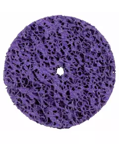 Круг зачистной из нетканого абразива (коралл) ?100мм без держателя фиолетовый жесткий SIGMA (9175661), фото  | SNABZHENIE.com.ua