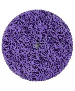 Круг зачистной из нетканого абразива (коралл) Ø125мм без держателя фиолетовый жесткий SIGMA (9175681), фото  | SNABZHENIE.com.ua