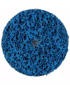 Круг зачистной из нетканого абразива (коралл) Ø100мм без держателя синий средняя жесткость SIGMA (9175741), фото  | SNABZHENIE.com.ua