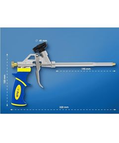 Пистолет для монтажной пены S&R, 320 мм, фото  | SNABZHENIE.com.ua