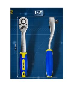 Ключ-трещотка S&R 1/2 260 мм с реверсом, фото  | SNABZHENIE.com.ua