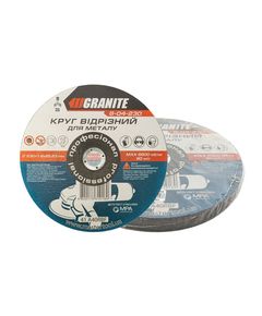 Диск абразивный GRANITE 230х1.6х22.2 мм для резки металла, фото  | SNABZHENIE.com.ua