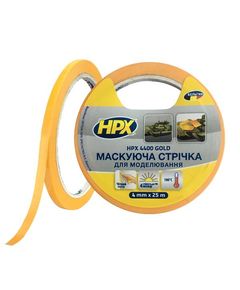 Маскирующая лента HPX 4400 "Золотая" 4мм х 25м, фото  | SNABZHENIE.com.ua