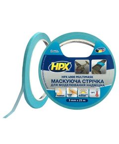 HPX 4900 MULTIMASK - 3мм х 25м - сверхпрочная маскировочная лента, фото  | SNABZHENIE.com.ua