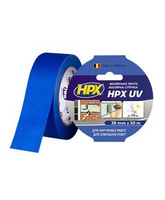 Стрічка НРХ UV 38мм x 50м - УФ-стійка малярна для зовнішніх робіт, фото  | SNABZHENIE.com.ua