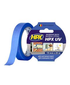 Малярная лента НРХ UV 19мм х 25м, фото  | SNABZHENIE.com.ua