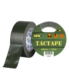 HPX TACTAPE 48мм х 25м - армированная оливковая лента, фото  | SNABZHENIE.com.ua