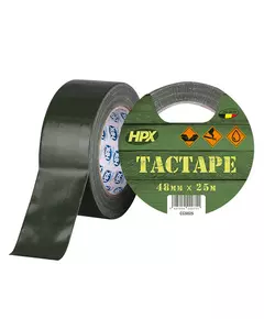 HPX TACTAPE - 48мм х 25м - оливковая армированная лента, фото  | SNABZHENIE.com.ua