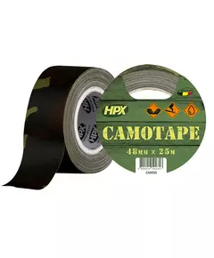 HPX CAMOTAPE - 48мм х 25м - камуфляжная армированная лента, фото  | SNABZHENIE.com.ua