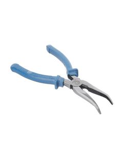 Щипцы удлиненные изогнутые 200 мм INTERTOOL HT-0126, фото  | SNABZHENIE.com.ua