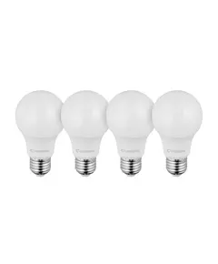 Лампы светодиодные набор из 4 штук LL-0014, LED A60, E27, 10 Вт, 150-300 В, 4000 K, 30000 ч, гарантия 3 года INTERTOOL LL-4014, фото  | SNABZHENIE.com.ua