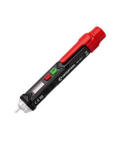 Бесконтактный тестер напряжения INTERTOOL MD-0011 с LCD экраном, фото  | SNABZHENIE.com.ua