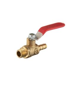 Кран шаровый латунный 1/4 на шланг 10 мм STORM INTERTOOL PT-1890, фото  | SNABZHENIE.com.ua