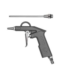 Пистолет продувочный короткий с насадкой 120 мм INTERTOOL PT-0804, фото  | SNABZHENIE.com.ua