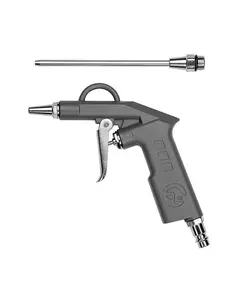 Пистолет продувочный короткий с дополнительным наконечником 120 мм INTERTOOL PT-0804, фото  | SNABZHENIE.com.ua