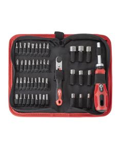 Реверсивна отвертка INTERTOOL VT-1048 з насадками та чохлом, фото  | SNABZHENIE.com.ua