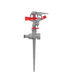Дощуватель пульсуючий INTERTOOL GE-0053, круг/сектор до 12м, латунь, фото  | SNABZHENIE.com.ua