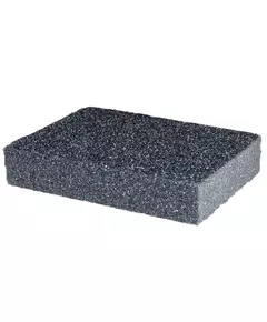 Губка для шлифования 100x70x25 мм, оксид алюминия К60 INTERTOOL HT-0906, фото  | SNABZHENIE.com.ua