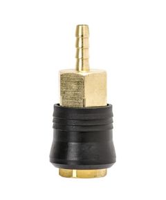 Соединение 6 мм для шланга, латунь, быстроразъемное INTERTOOL PT-1811, фото  | SNABZHENIE.com.ua