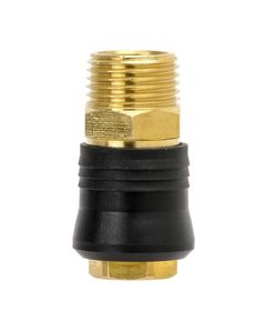 Быстроразъемное соединение 1/2 с наружной резьбой, латунь INTERTOOL, фото  | SNABZHENIE.com.ua