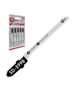 Набір полотен для лобзика INTERTOOL SD-5998, 5 шт., фото  | SNABZHENIE.com.ua