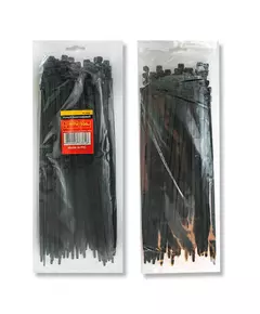 Хомут пластиковый 2,5x150 мм, (100 шт/упак), черный INTERTOOL TC-2516, фото  | SNABZHENIE.com.ua